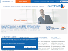 Tablet Screenshot of interplanet.it